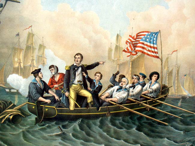 Commodore Perry's Victory on Lake Erie during the War of 1812